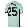 Maglia ufficiale Chelsea Caicedo 25 Alternativa 2023-24 per Uomo